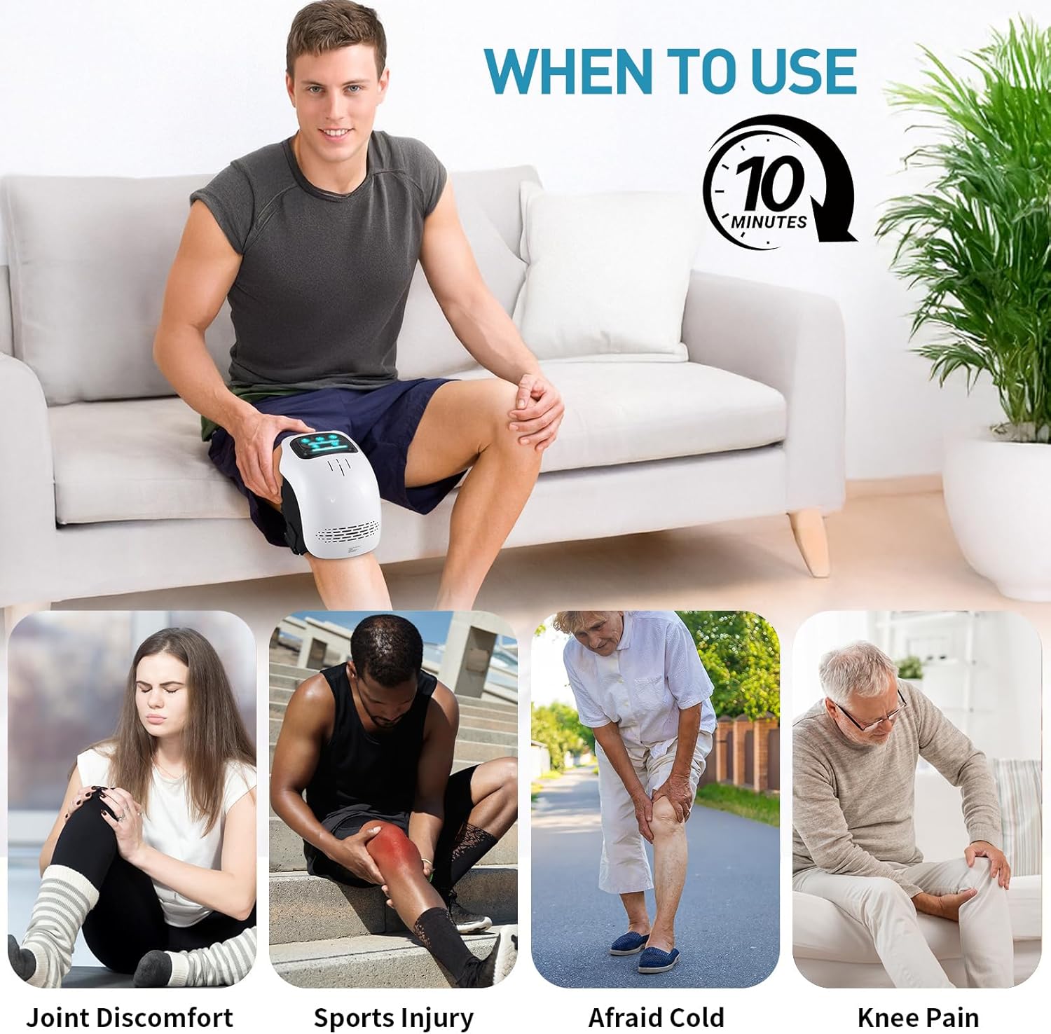 TheraNova Multifunction Knee Massager